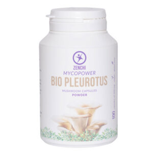 Oyster mushroom capsules, pleurotus