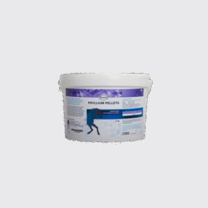 Psyllium pellets for natural bowel movement