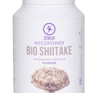 Shiitake mushroom capsules