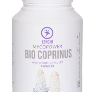 Shaggy mane mushroom capsules